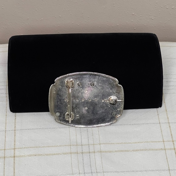Double Eagle Buckle - Etsy Vintage Double DollarCoins Belt Buckle US Eagles Showing